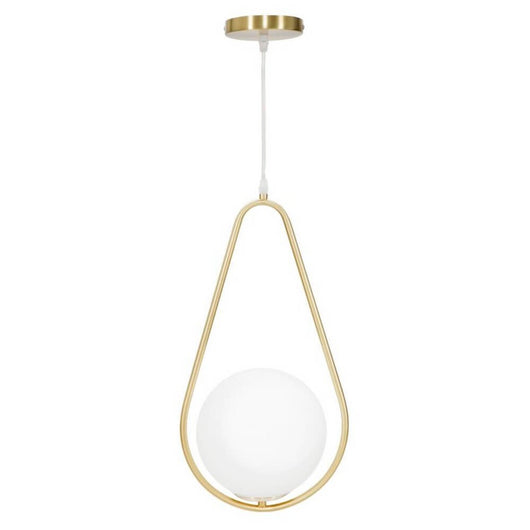 Lampada da Tavolo Argento cm Ø 28X56 - GLAMY DROP