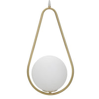 Lampada da Tavolo Argento cm Ø 28X56 - GLAMY DROP