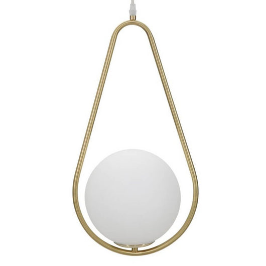 Lampada da Tavolo Argento cm Ø 28X56 - GLAMY DROP
