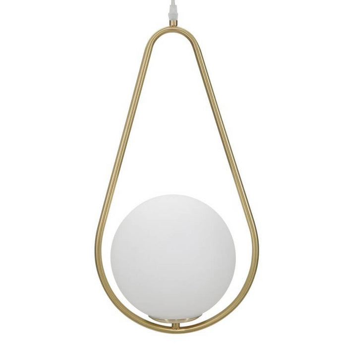 Lampada da Tavolo Argento cm Ø 28X56 - GLAMY DROP