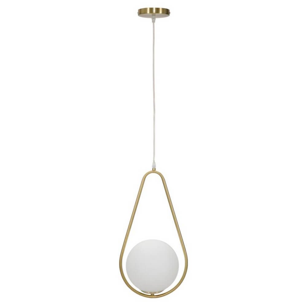Lampada da Tavolo Argento cm Ø 28X56 - GLAMY DROP