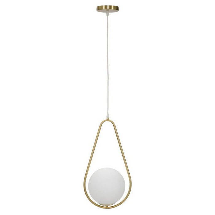 Lampada da Tavolo Argento cm Ø 28X56 - GLAMY DROP