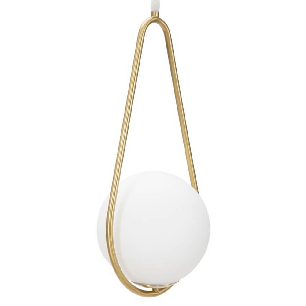 Lampada da Tavolo Argento cm Ø 28X56 - GLAMY DROP