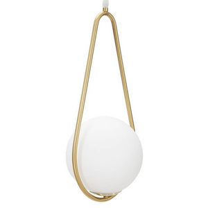 Lampada da Tavolo Argento cm Ø 28X56 - GLAMY DROP
