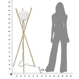 Lampada da Terra 3 Luci cm Ø 36X190 - GLAMY X