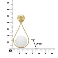 Lampada da Tavolo Goccia cm 25X18X50 - GLAMY DROP