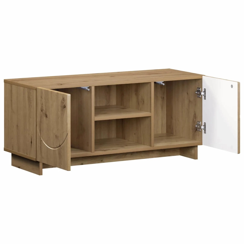Supporto TV 90 x 34.5 x 40 cm Rovere Artigianale 8011485