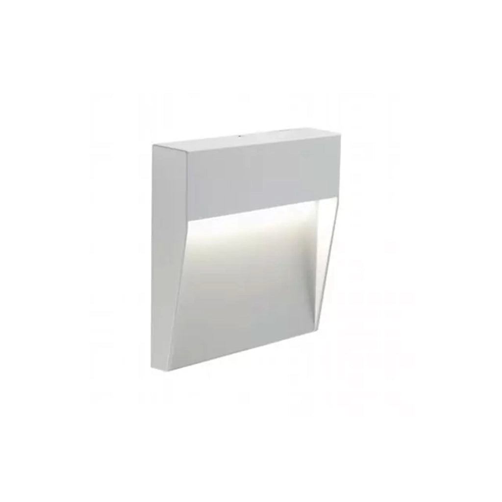 Applique / Segnapasso Geo Square bianco