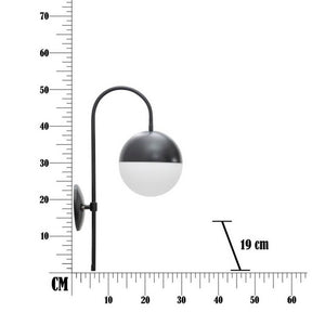 Lampada da Muro Stradale cm 19X31X51 - DARKY STREET