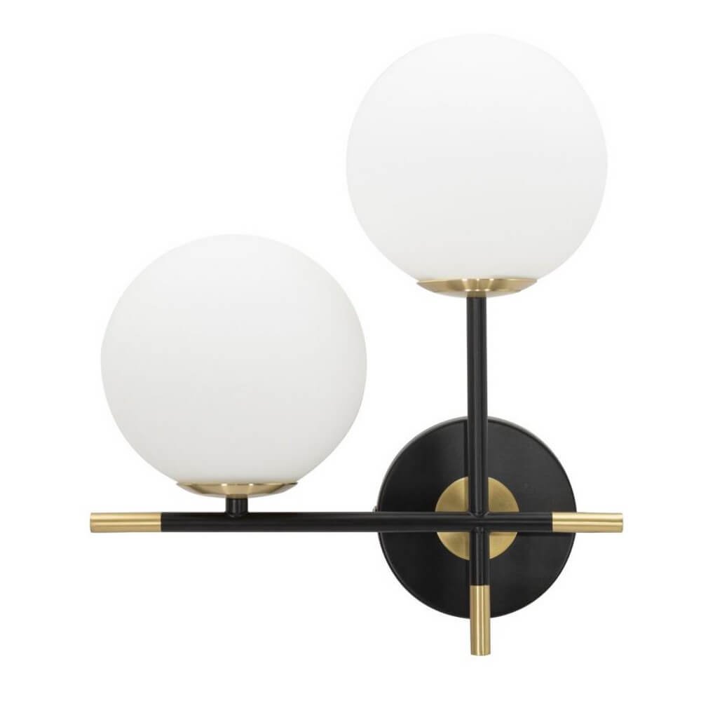 Lampada da Muro Doppia cm 30X17X35 - DARKY DOUBLE