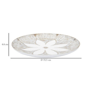 Piatto Resina Rotondo cm Ã˜ 35,5X4,4 - RESINATENE