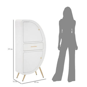 Mobiletto 2 Ante Stretto cm 60X32X133 - VENUS