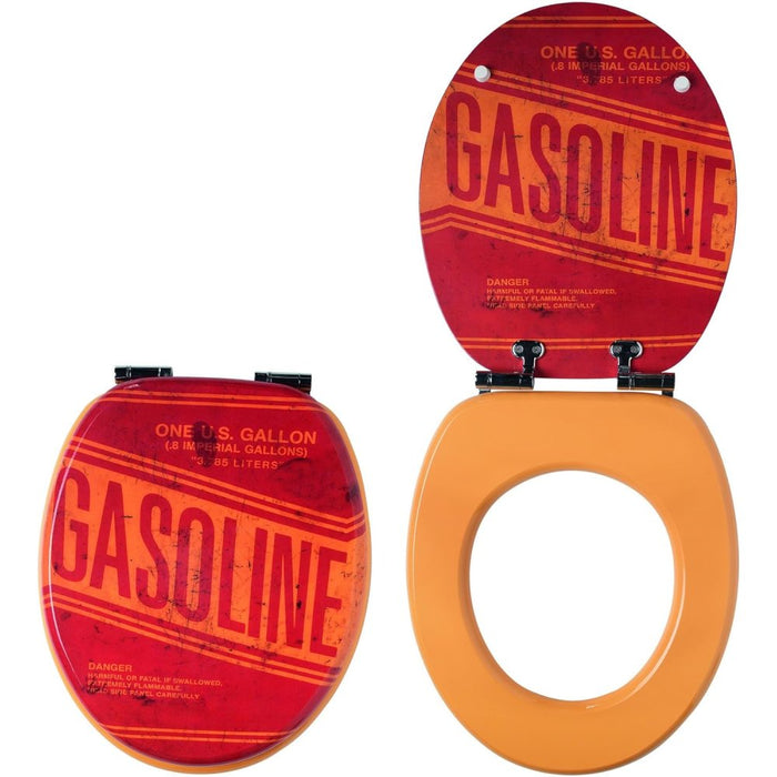 Wirquin 20720049 - sedile wc trendy line, chiusura soft-close, d