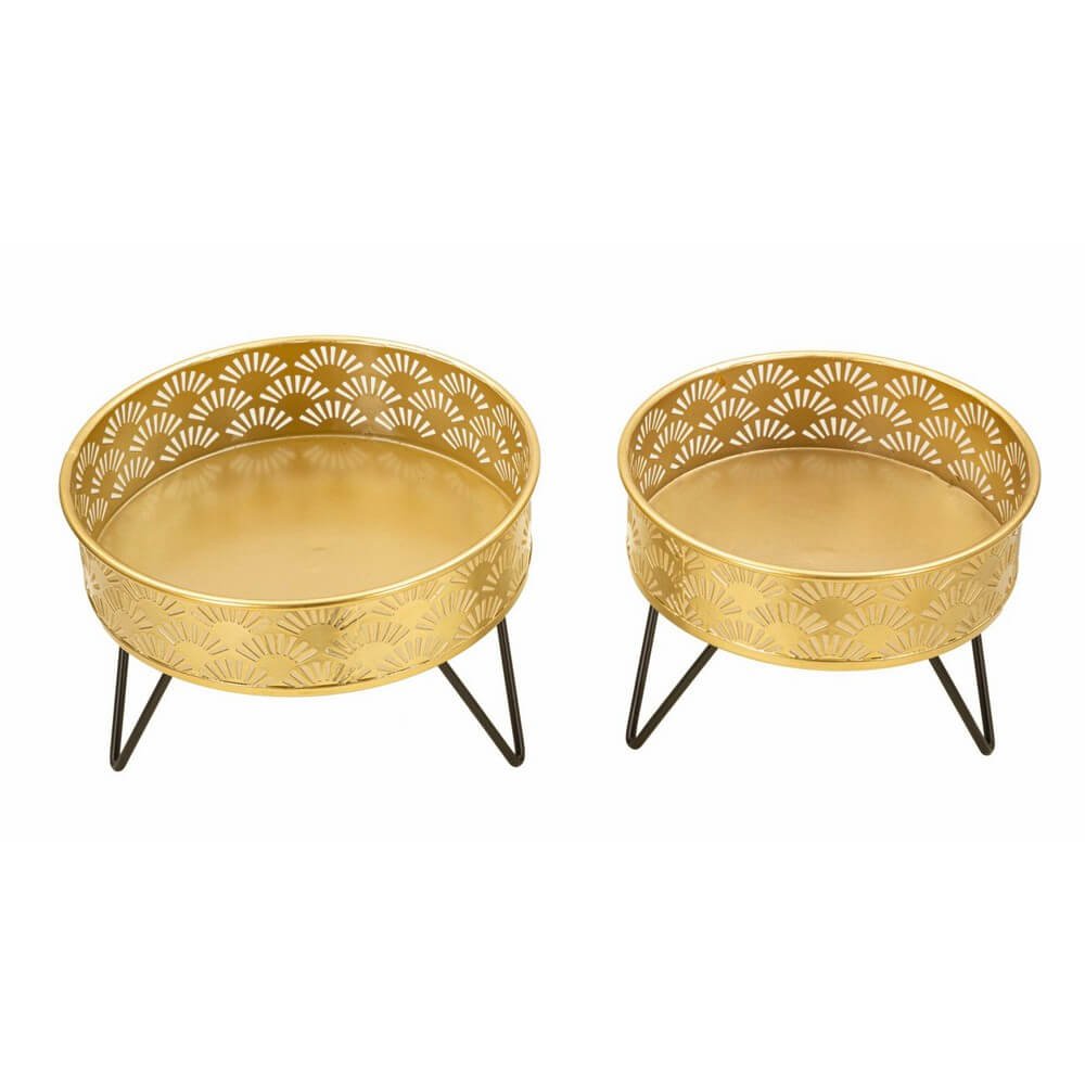 Coppia Vasi Ceramica cm Ø 20,5X13 - 18X13 - ZANNYOPPIA