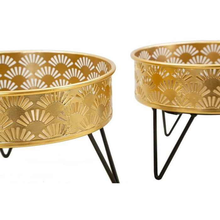 Coppia Vasi Ceramica cm Ø 20,5X13 - 18X13 - ZANNYOPPIA