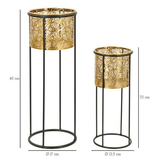 Coppia Vasi Flat cm Ø 17X45 - 13,5X33 - FLATOPPIA