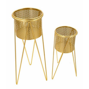 Vasi Coppia cm 21X20X46 - 18X18X32 - GLATOPPIA