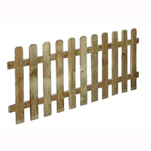 Recinzione Classic Lasa In Legno Di Pino Impregnato 100Xh80 Cm 1 Pezzo