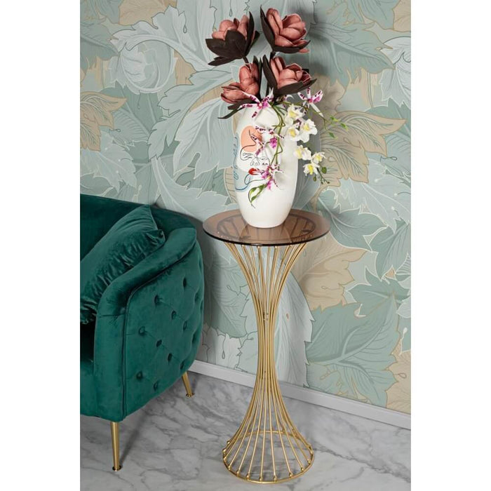 Tavolino di design cm diam 40X82 - CENTUR