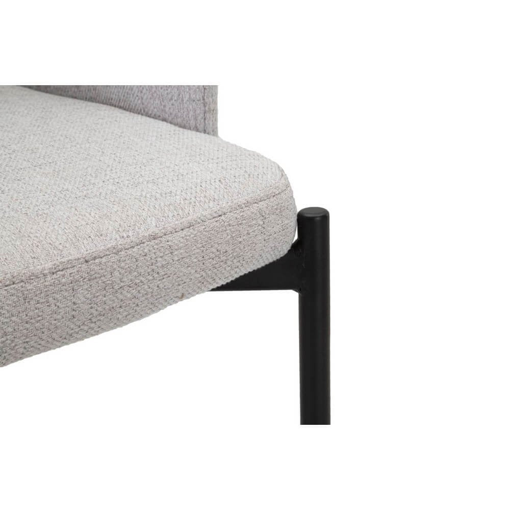 Sedia Grigia Set 2 PZ cm 51X53X80 - HELSINKI