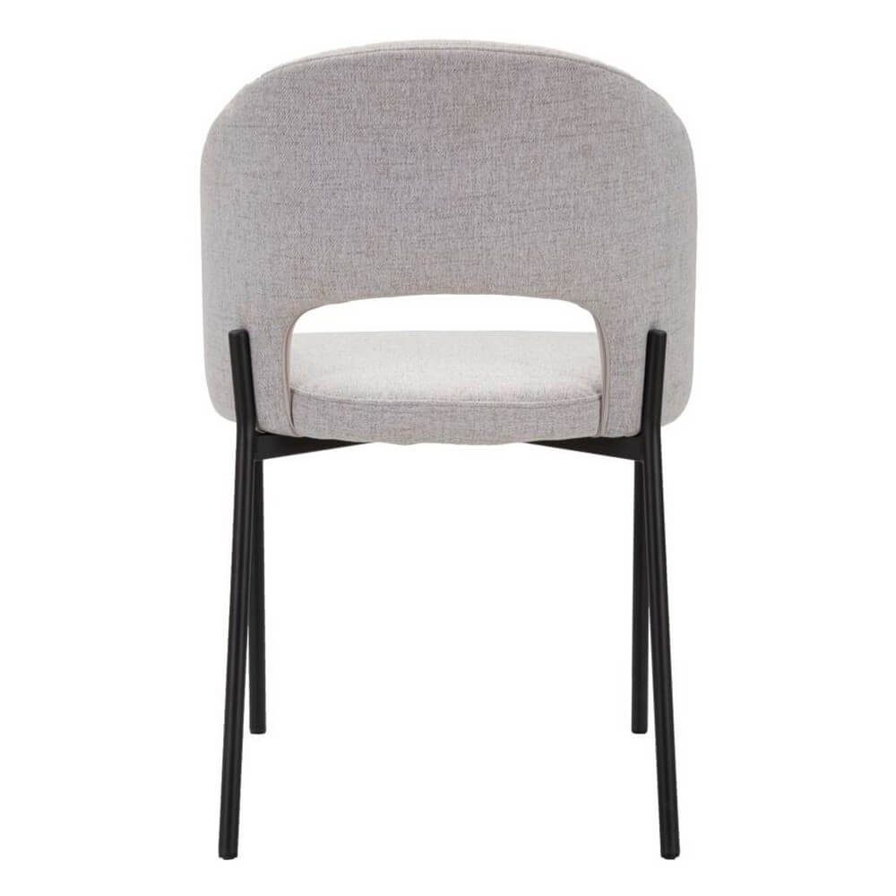 Sedia Grigia Set 2 PZ cm 51X53X80 - HELSINKI