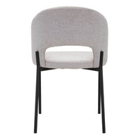 Sedia Grigia Set 2 PZ cm 51X53X80 - HELSINKI