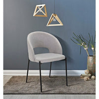 Sedia Grigia Set 2 PZ cm 51X53X80 - HELSINKI