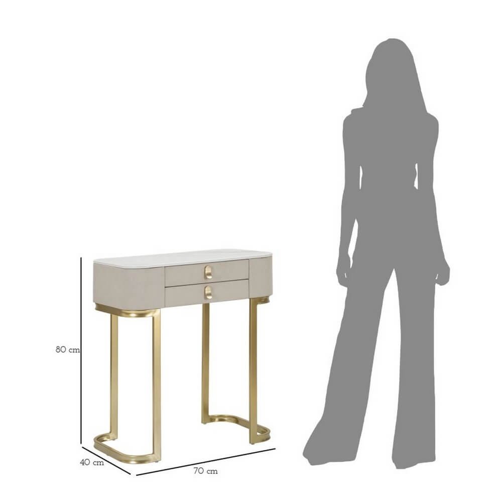 Console 2 Cassetti cm 70X40X80 - BEAUTY