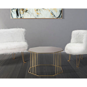 Tavolino da Caffè Ottagonale cm diam 70X45 - OCTAGON