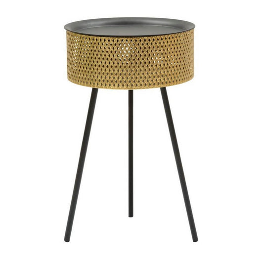 Tavolinetto Glowy cm diam 40X65 - GLOVY Colore: Oro