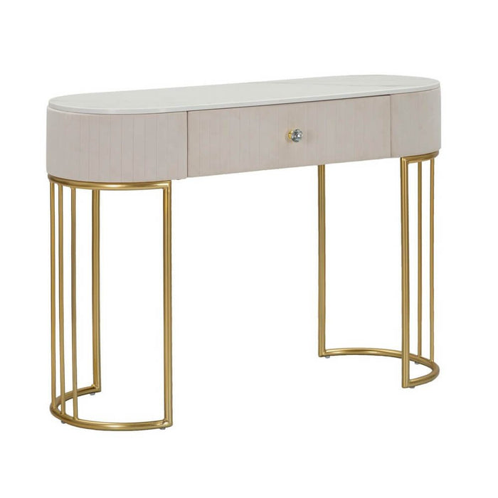 Console Nera cm 100X43X74 - MONTPELLIER Colore: Crema