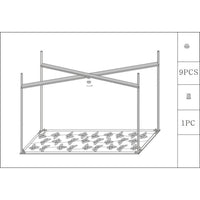 Console Motivo Farfalle in Vetro cm 100X35X80 - BUTTERFLIES GLASS