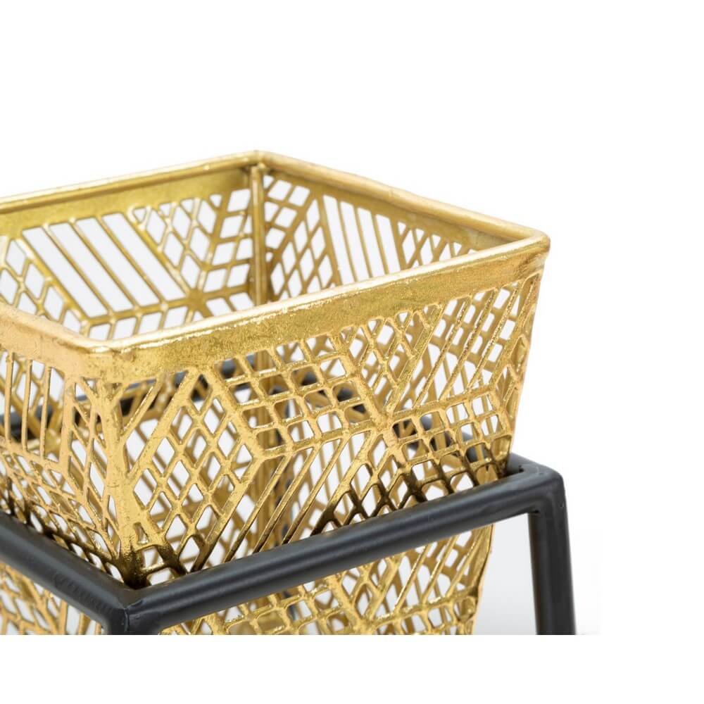 Vasi Quadrati Coppia cm diam 23X70 - 20X60 - SQUAREOPPIA