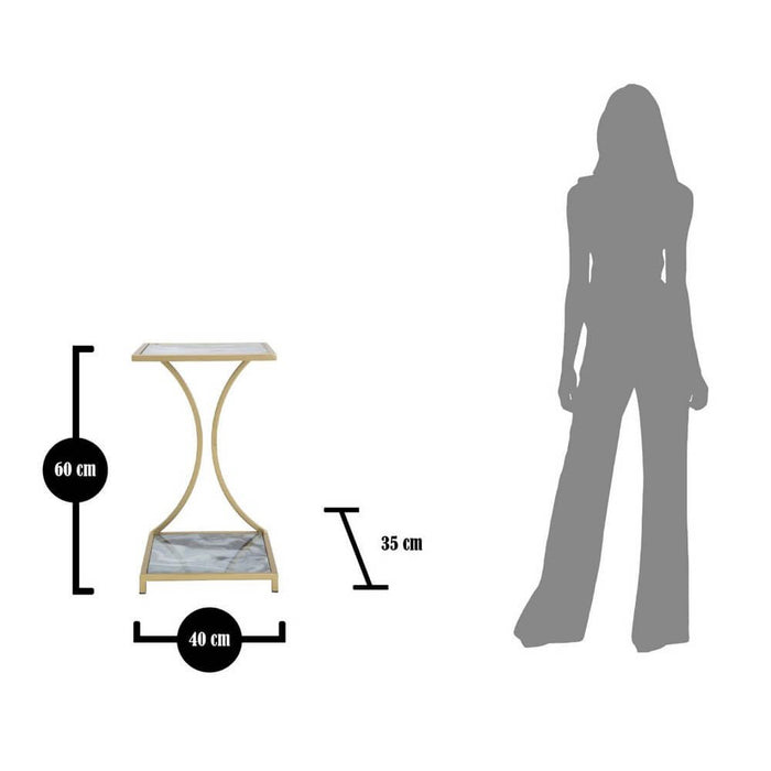 Tavolinetto Glam Livello cm 40X35X60 - GLAM LEVEL
