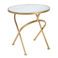 Tavolinetto Glam Mat cm diam 50,5X50 - GLAM MAT