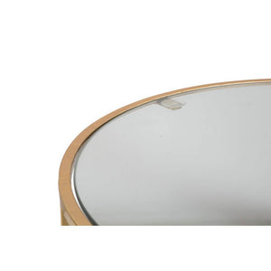 Tavolini Glam Coppia cm diam 44,5X63 - 34,5X56,5 - GLAM SIMPLYOPPIA