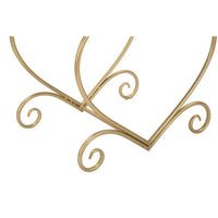 Sgabello Motivo Cuore Crema cm 50X37,5X51,5 - HEARTREMA