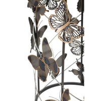 Tavolini Coppia Motivo Farfalle cm 41,3X55 - 35X50,3 - FARFALLEOPPIA