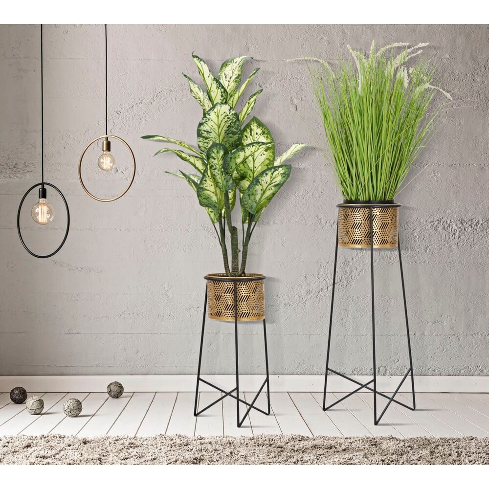 Vasi Coppia cm diam 37X76 - 27X51 - EXY