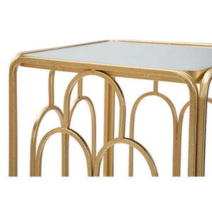 Tavolino Coppia Quadrato cm 34X34X70 - 29X29X60 - ARTYOPPIA QUADRATO