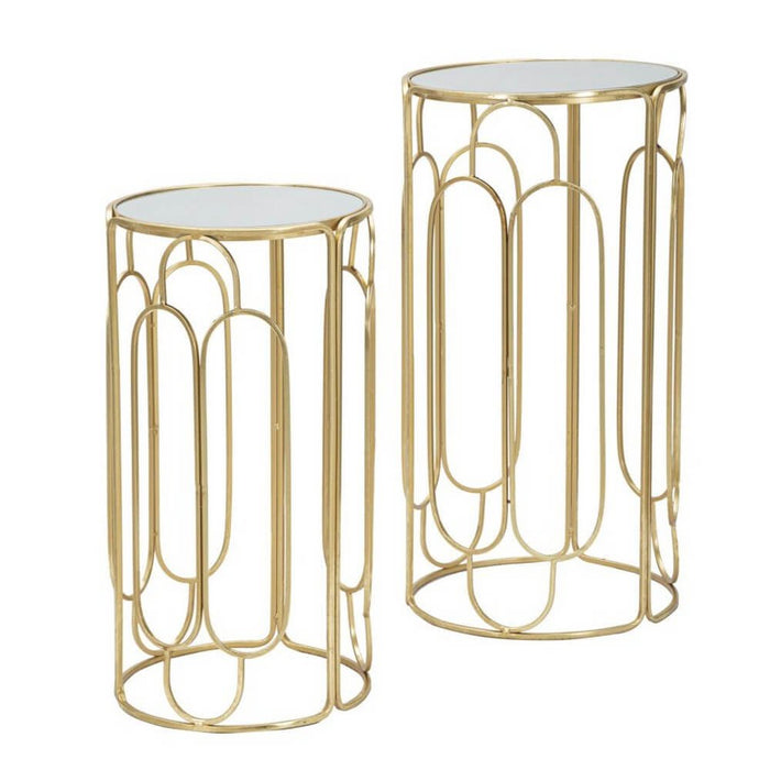 Tavolino Coppia Rotondo cm diam 36,5X70 - 31X60 - ARTYOPPIA ROTONDO