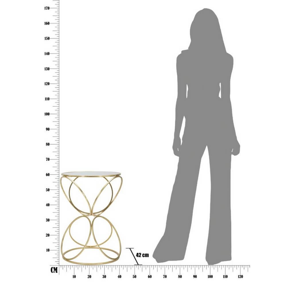 Tavolinetto Rotondo cm diam 42X61 - CIRCLY