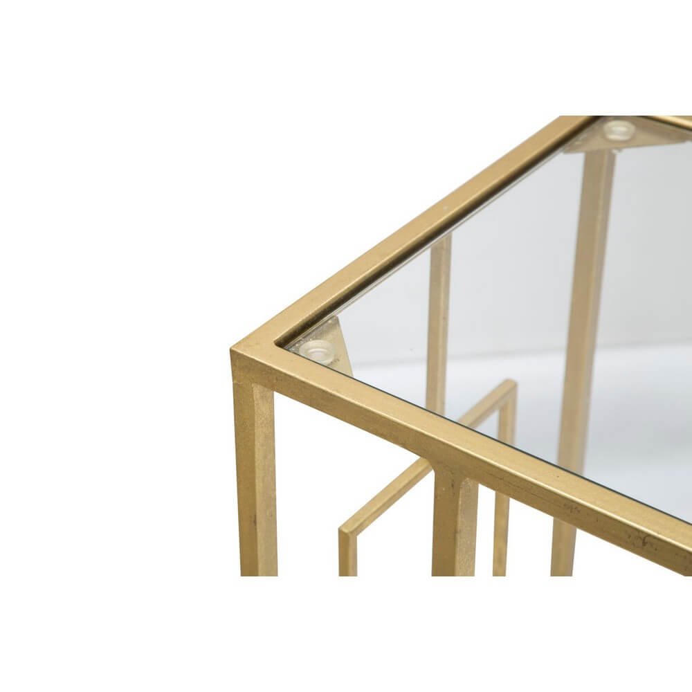 TavolinoFormacm 40,5X25,5X60 - GOLD