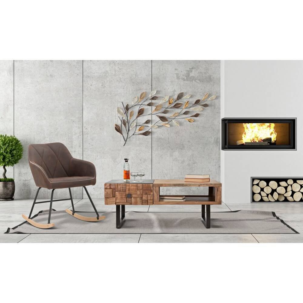 Tavolo da Caffè Rettangolare cm 110X60X43 - MUMBAI