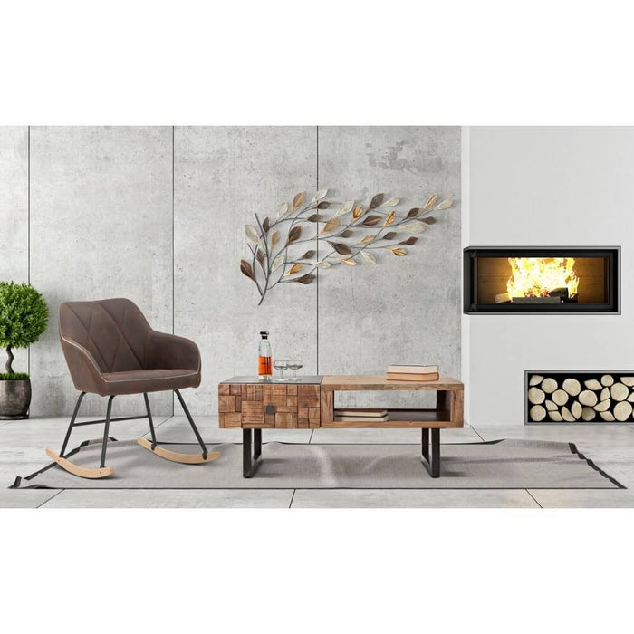 Tavolo da Caffè Rettangolare cm 110X60X43 - MUMBAI