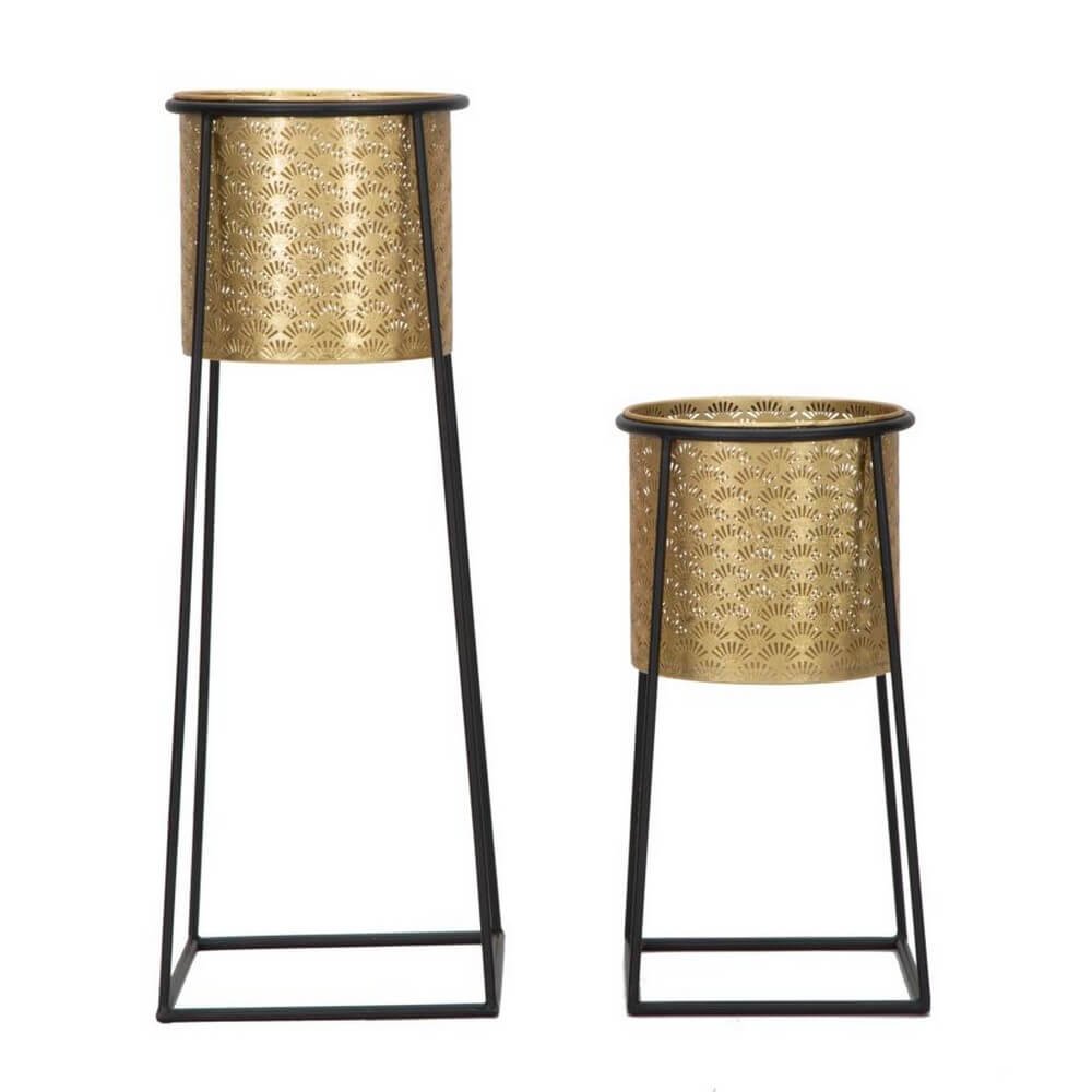 Vasi Coppia cm diam 26X70 - 23X45 - CUP