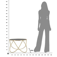 Tavolino Anello cm diam 60X45 - RING