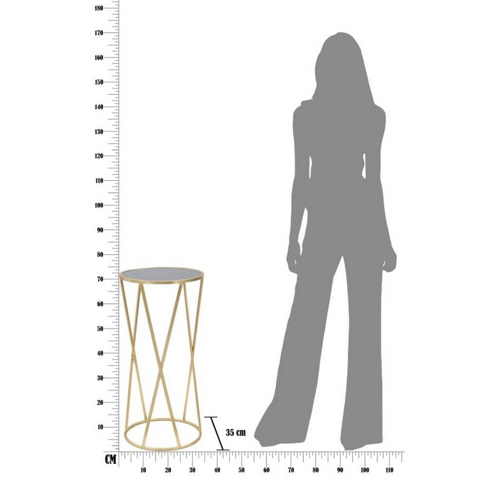 Tavolino Glam Simple cm diam 35X75 - GLAM SIMPLE