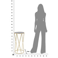 Tavolino Glam Simple cm diam 35X75 - GLAM SIMPLE