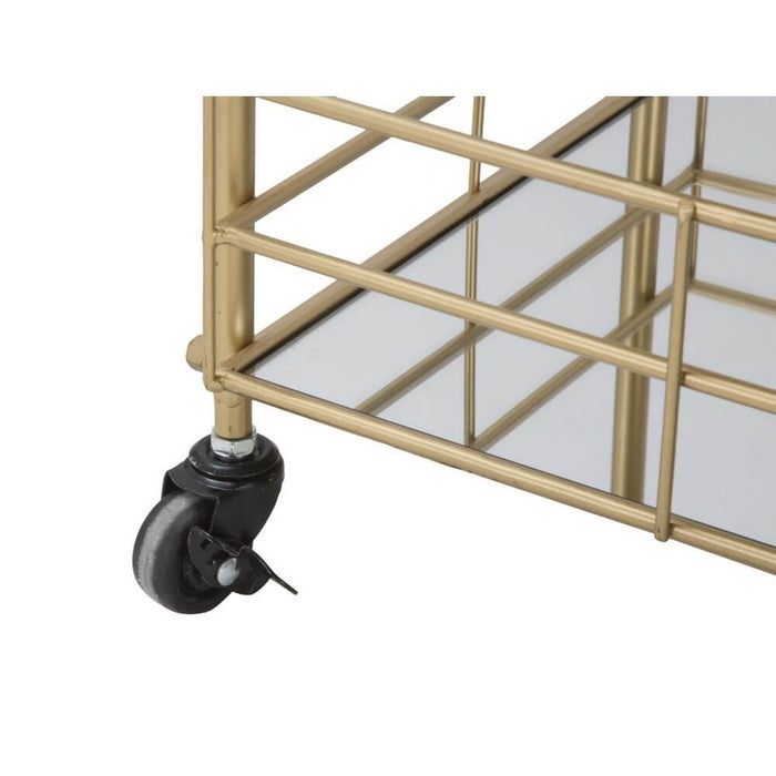 Carrello Glam Rettangolare cm 60X30,5X80 - GLAM RETTANGOLARE